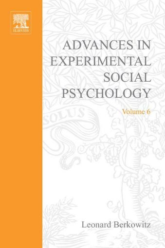 Picture of ADV EXPERIMENTAL SOCIAL PSYCHOLOGY,VOL 6