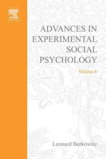 Picture of ADV EXPERIMENTAL SOCIAL PSYCHOLOGY,VOL 4
