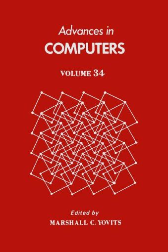 Picture of ADVANCES IN COMPUTERS VOL 34