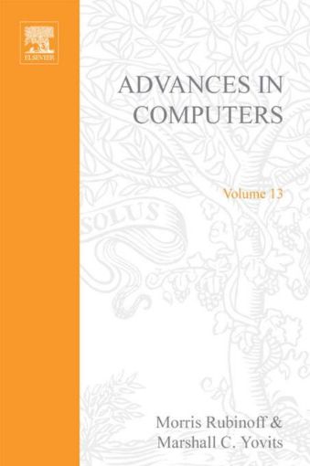 Picture of ADVANCES IN COMPUTERS VOL 13