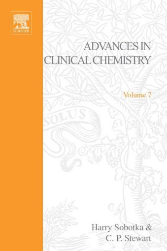 Picture of ADVANCES IN CLINICAL CHEMISTRY VOL 7