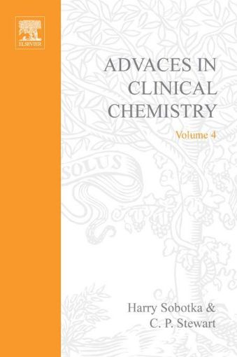 Picture of ADVANCES IN CLINICAL CHEMISTRY VOL 4