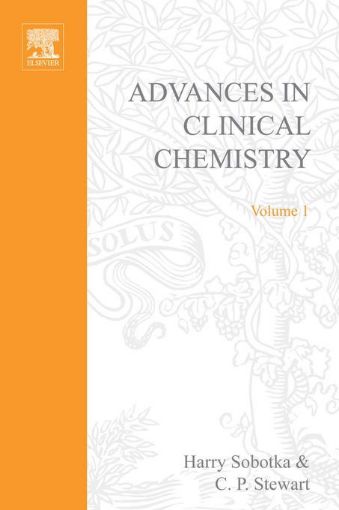 Picture of ADVANCES IN CLINICAL CHEMISTRY VOL 1