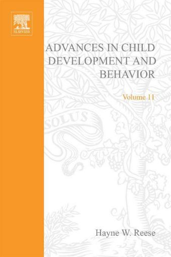 Picture of ADV IN CHILD DEVELOPMENT &BEHAVIOR V11
