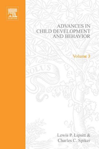 Picture of ADV IN CHILD DEVELOPMENT &BEHAVIOR V 3