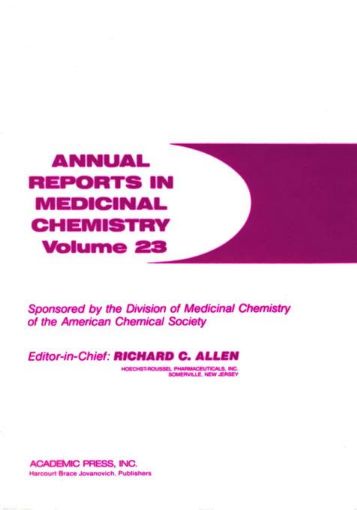 Picture of ANNUAL REPORTS IN MED CHEMISTRY V23 PPR