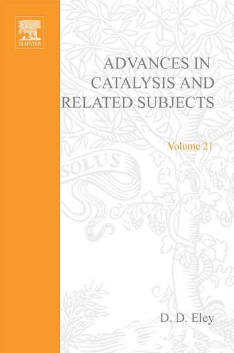 Picture of ADVANCES IN CATALYSIS VOLUME 21