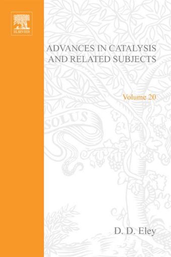 Picture of ADVANCES IN CATALYSIS VOLUME 20