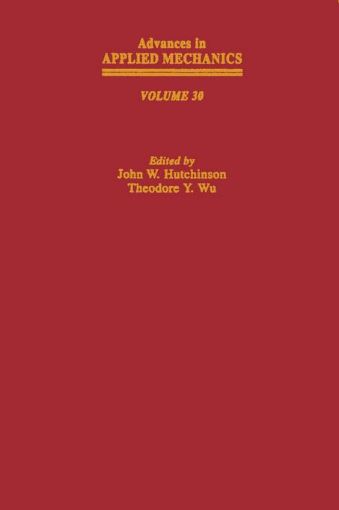 Picture of ADVANCES IN APPLIED MECHANICS VOLUME 30