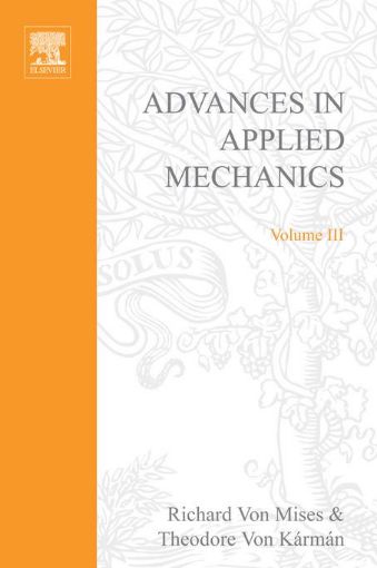 Picture of ADVANCES IN APPLIED MECHANICS VOLUME 3