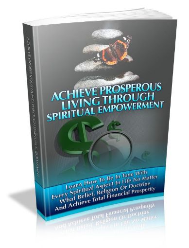 Picture of Achieve Prosperous Living Through Spirit
