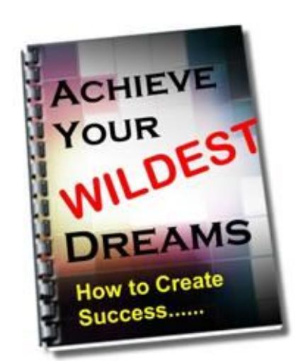Picture of Achieve Your Wildest Dream