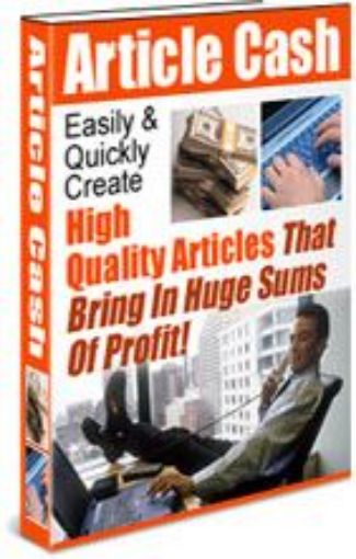 Picture of Article Cash