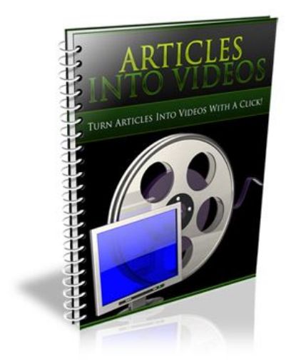 Picture of Articles Into Videos