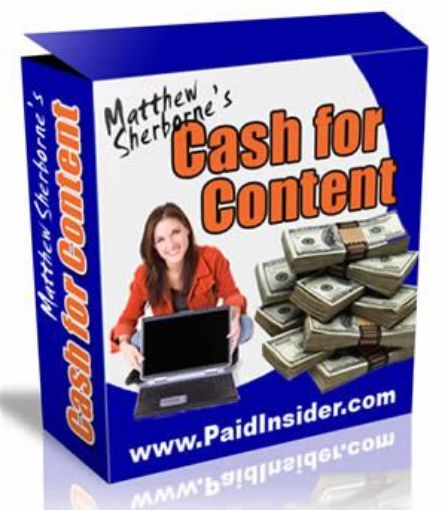 Picture of Cash For Content