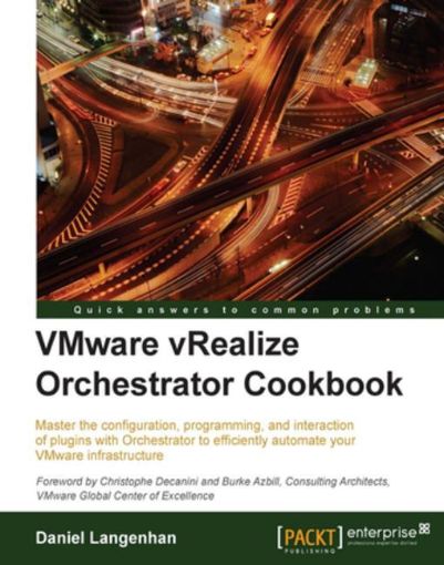 Picture of VMware vRealize Orchestrator Cookbook