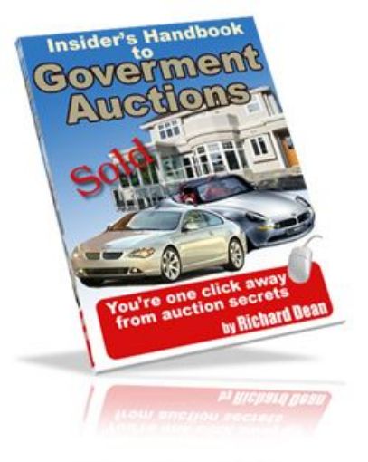 Picture of Insiders Handbook To Government Auctions 