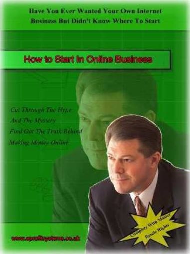 Picture of How To Start In Online Business 
