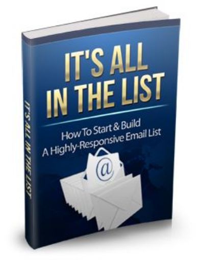 Picture of It's All InThe List