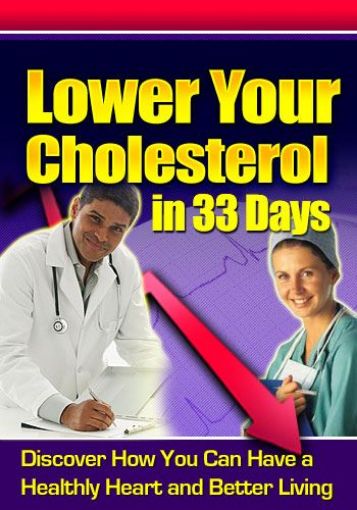 Picture of Lower Your Cholestrol In 33 Days