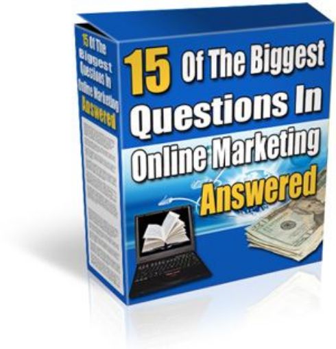 Picture of 15 Of The Biggest Questions In Online Marketing Answered