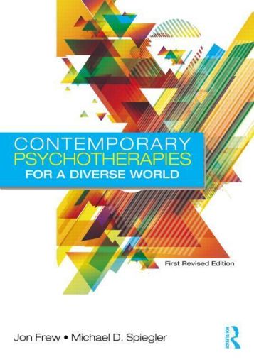 Picture of Contemporary Psychotherapies for a Diverse World: First Revised Edition