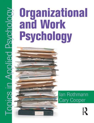 Picture of Organizational and Work Psychology: Topics in Applied Psychology