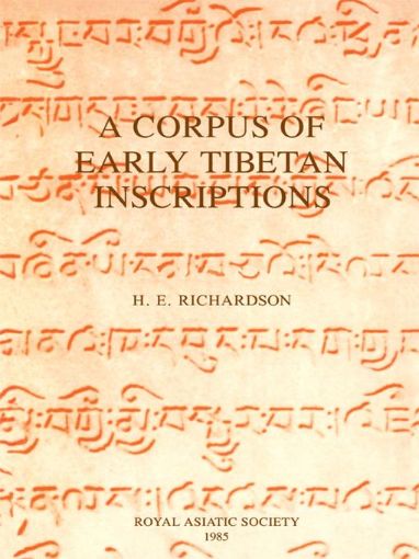 Picture of A Corpus of Early Tibetan Inscriptions