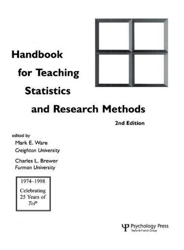 Picture of Handbook for Teaching Statistics and Research Methods