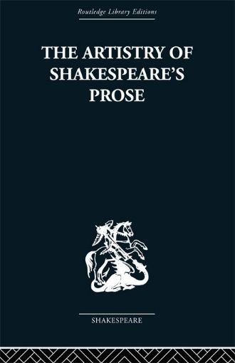 Picture of The Artistry of Shakespeare's Prose