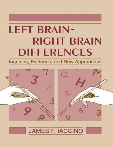Picture of Left Brain - Right Brain Differences: Inquiries, Evidence, and New Approaches