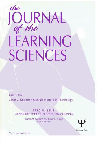 Picture of Learning Through Problem Solving: A Special Double Issue of the Journal of the Learning Sciences