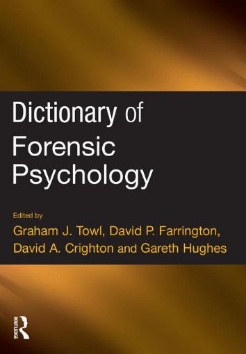 Picture of Dictionary of Forensic Psychology
