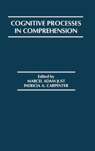 Picture of Cognitive Processes in Comprehension