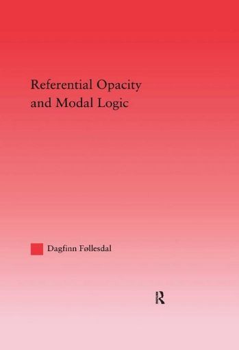 Picture of Referential Opacity and Modal Logic