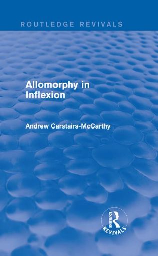 Picture of Allomorphy in Inflexion