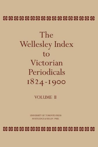 Picture of The Wellesley Index to Victorian Periodicals 1824-1900