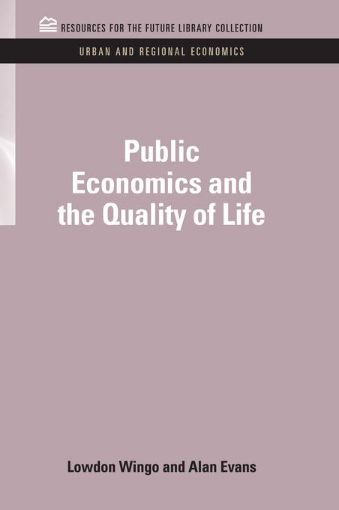 Picture of Public Economics and the Quality of Life