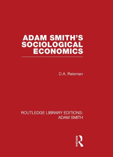 Picture of Adam Smith's Sociological Economics
