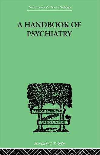 Picture of A Handbook of Psychiatry