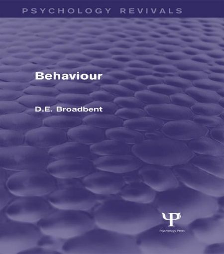 Picture of Behaviour (Psychology Revivals)
