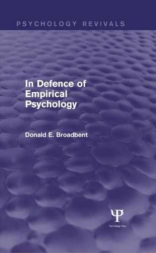 Picture of In Defence of Empirical Psychology (Psychology Revivals)
