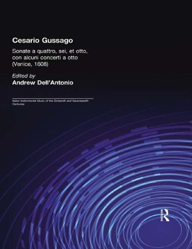 Picture of Cesario Gussago. Sonate a quattro, sei, et otti