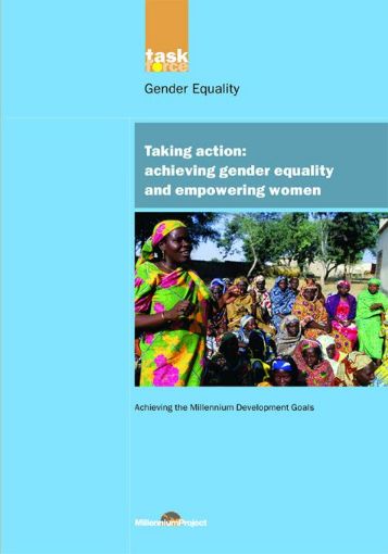 Picture of UN Millennium Development Library: Taking Action: Achieving Gender Equality and Empowering Women