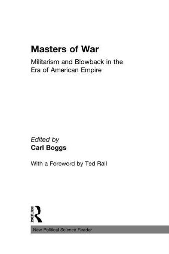 Picture of Masters of War: Militarism and Blowback in the Era of American Empire