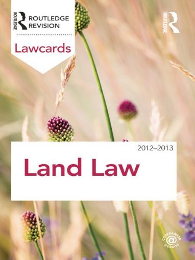 Picture of Land Law Lawcards 2012-2013