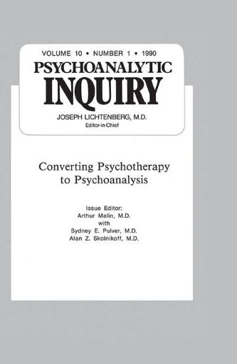 Picture of Converting Psychoanalysis: Psychoanalytic Inquiry, 10.1