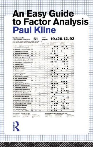 Picture of An Easy Guide to Factor Analysis