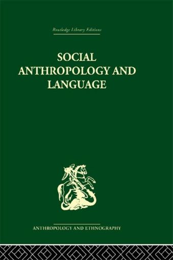 Picture of Social Anthropology and Language