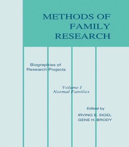 Picture of Methods of Family Research: Biographies of Research Projects